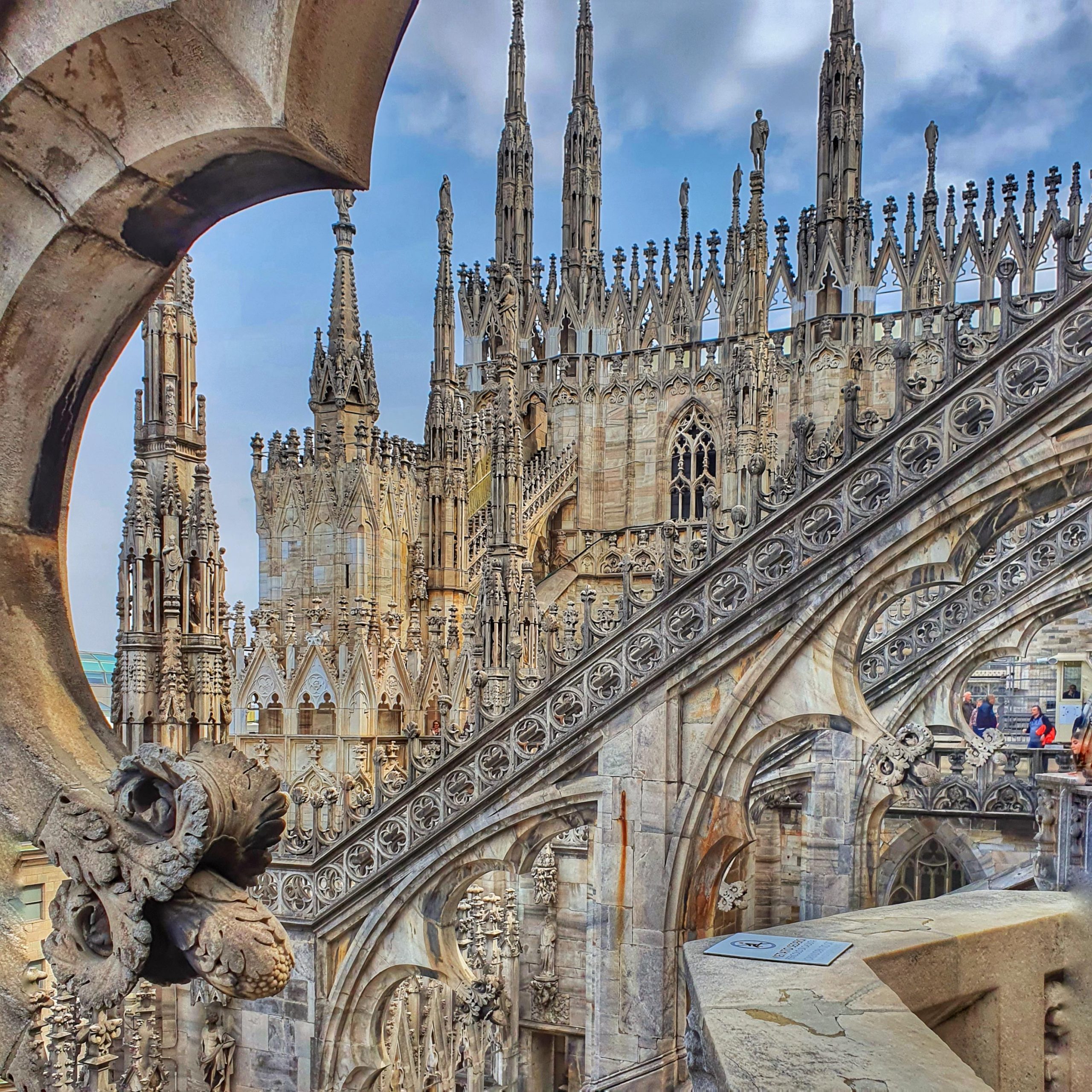 Duomo de Milán, impresionante,